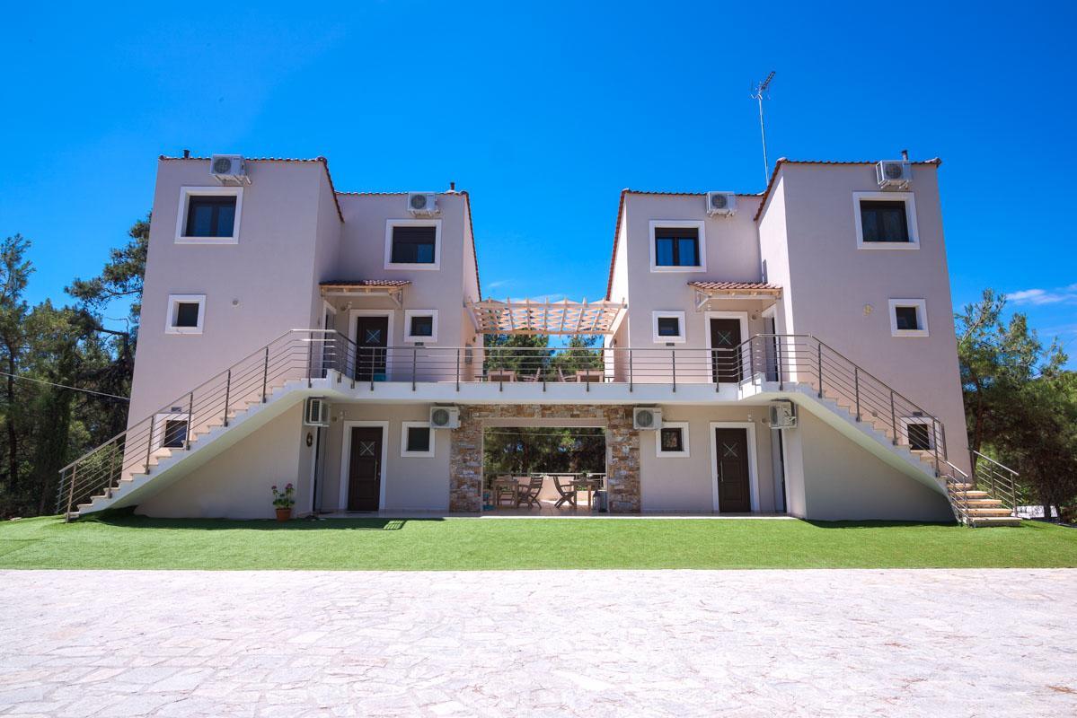 Villa Ermioni Apartments Limenaria  Bagian luar foto