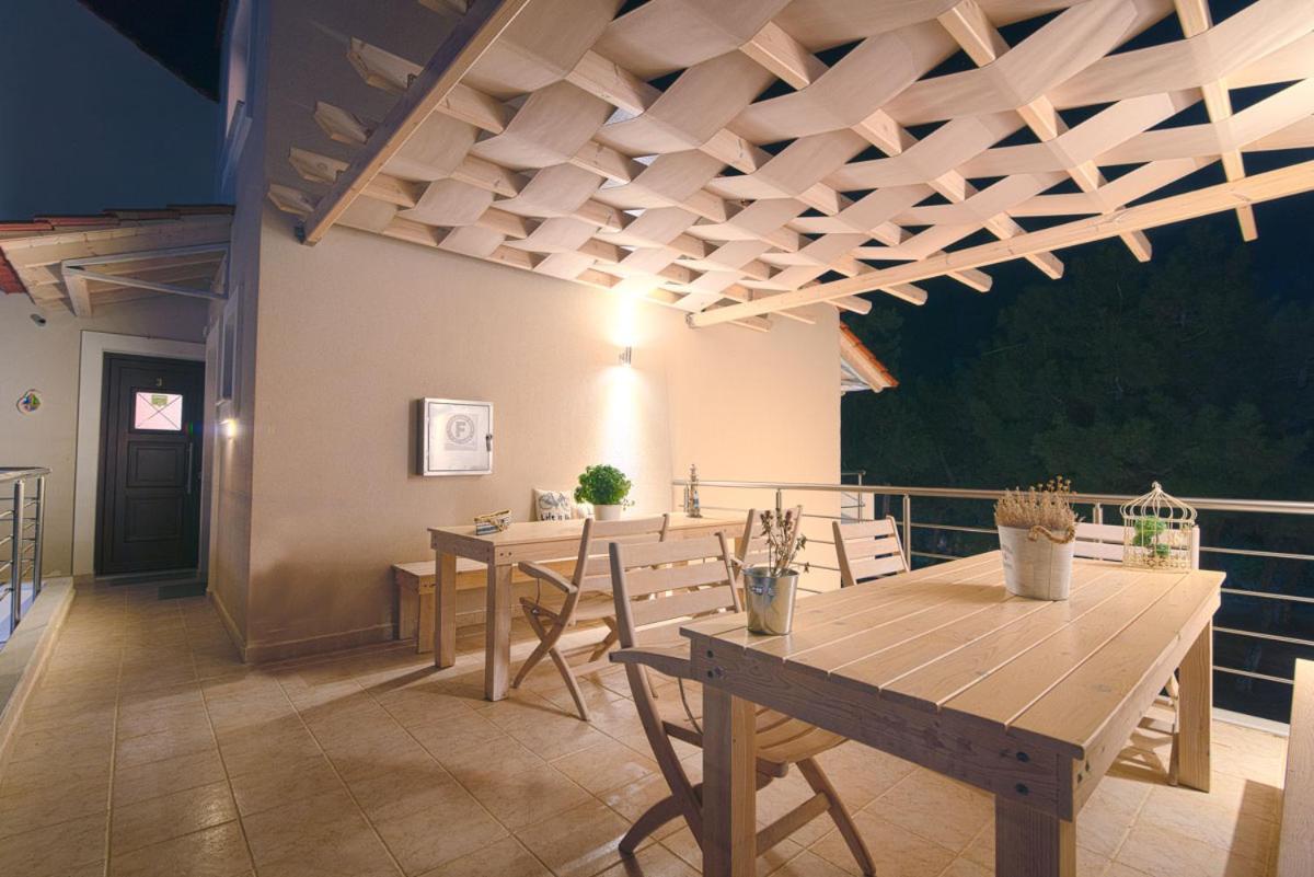 Villa Ermioni Apartments Limenaria  Bagian luar foto