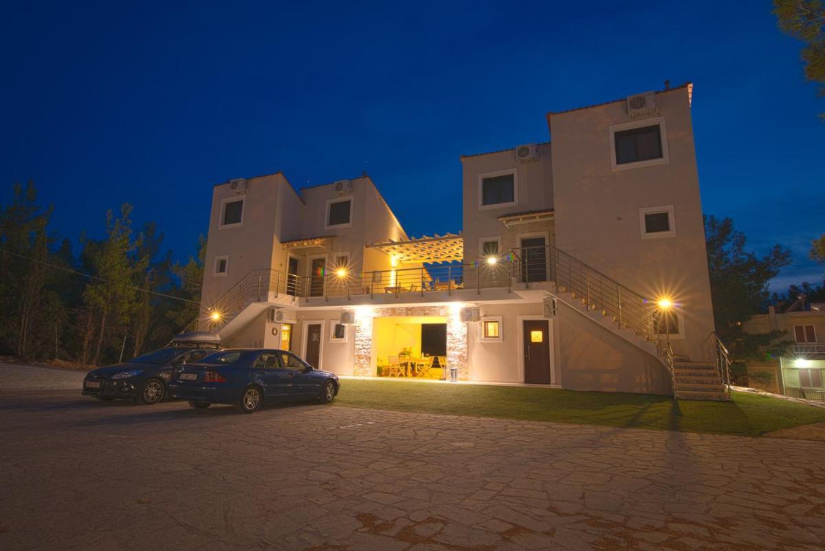 Villa Ermioni Apartments Limenaria  Bagian luar foto